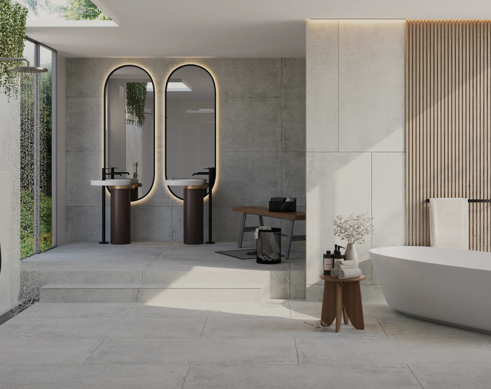Ciment Gris installed application
