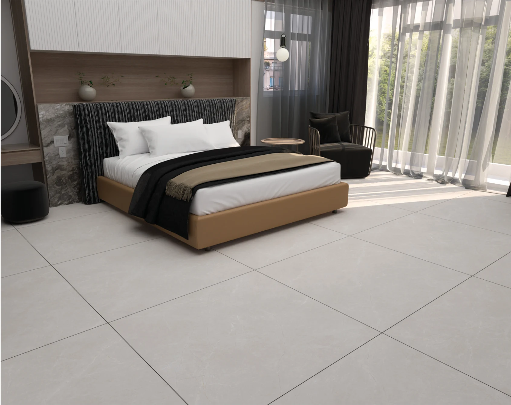 Concreto installed application