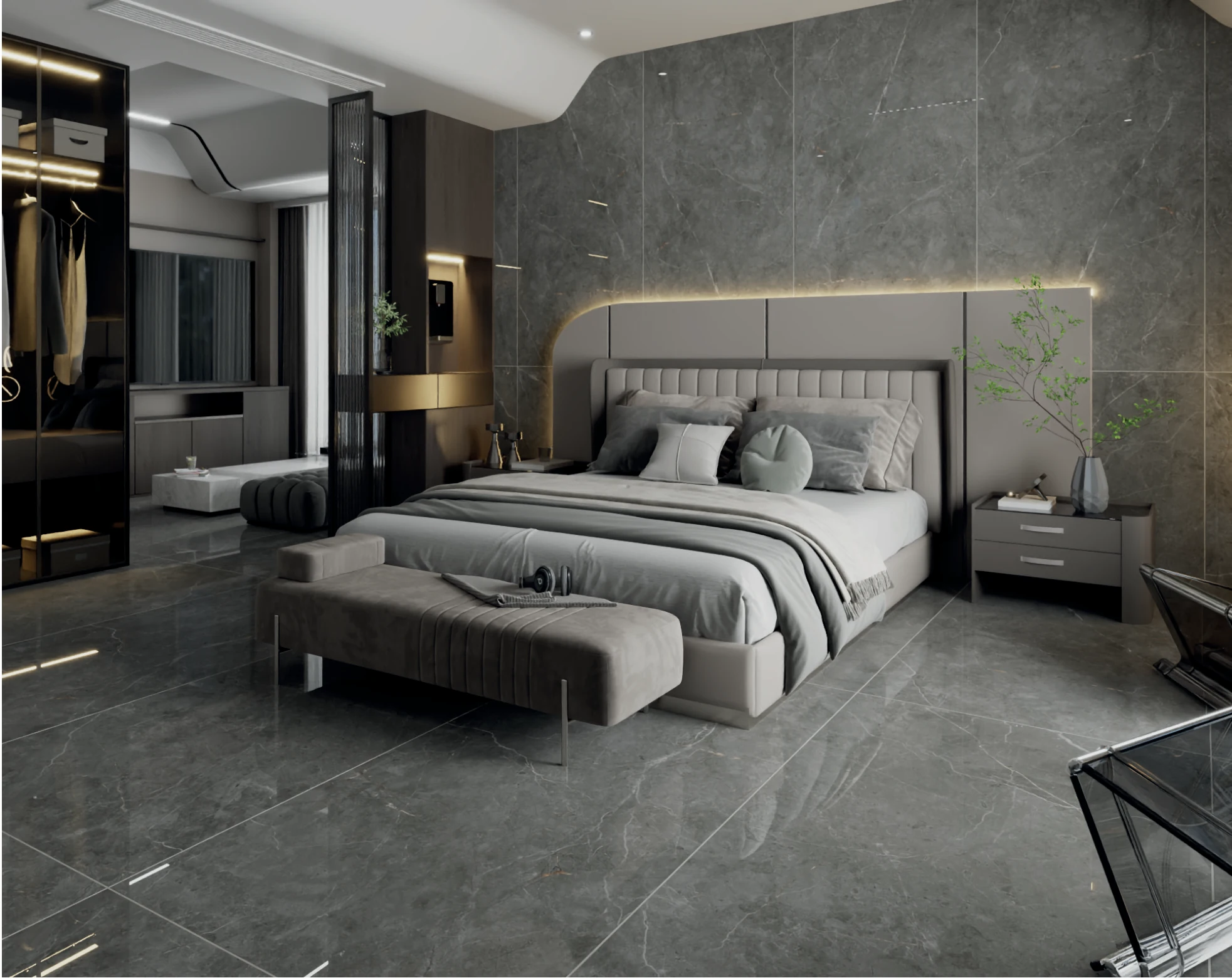 Élégant Gris installed application