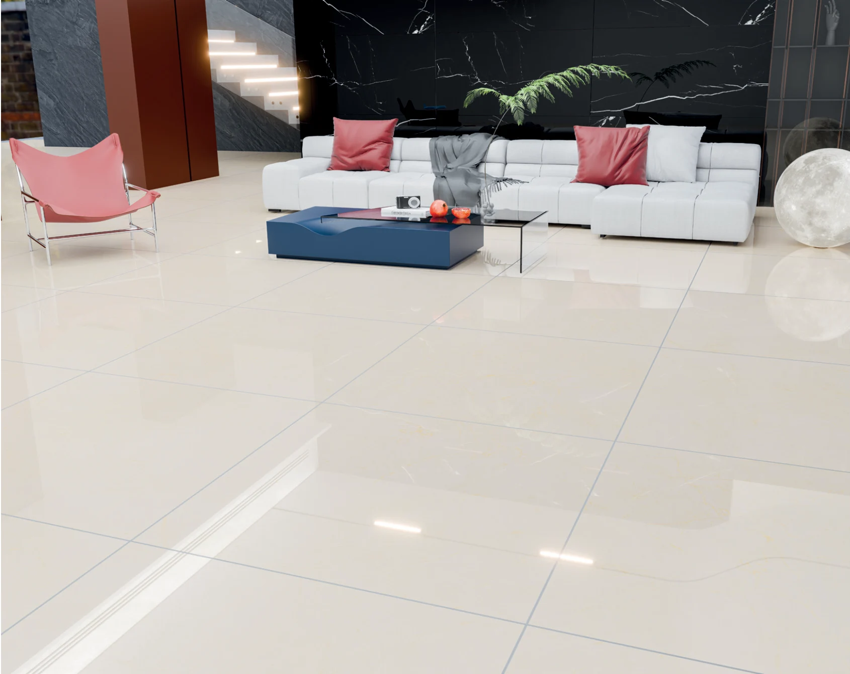 Soft Beige installed application