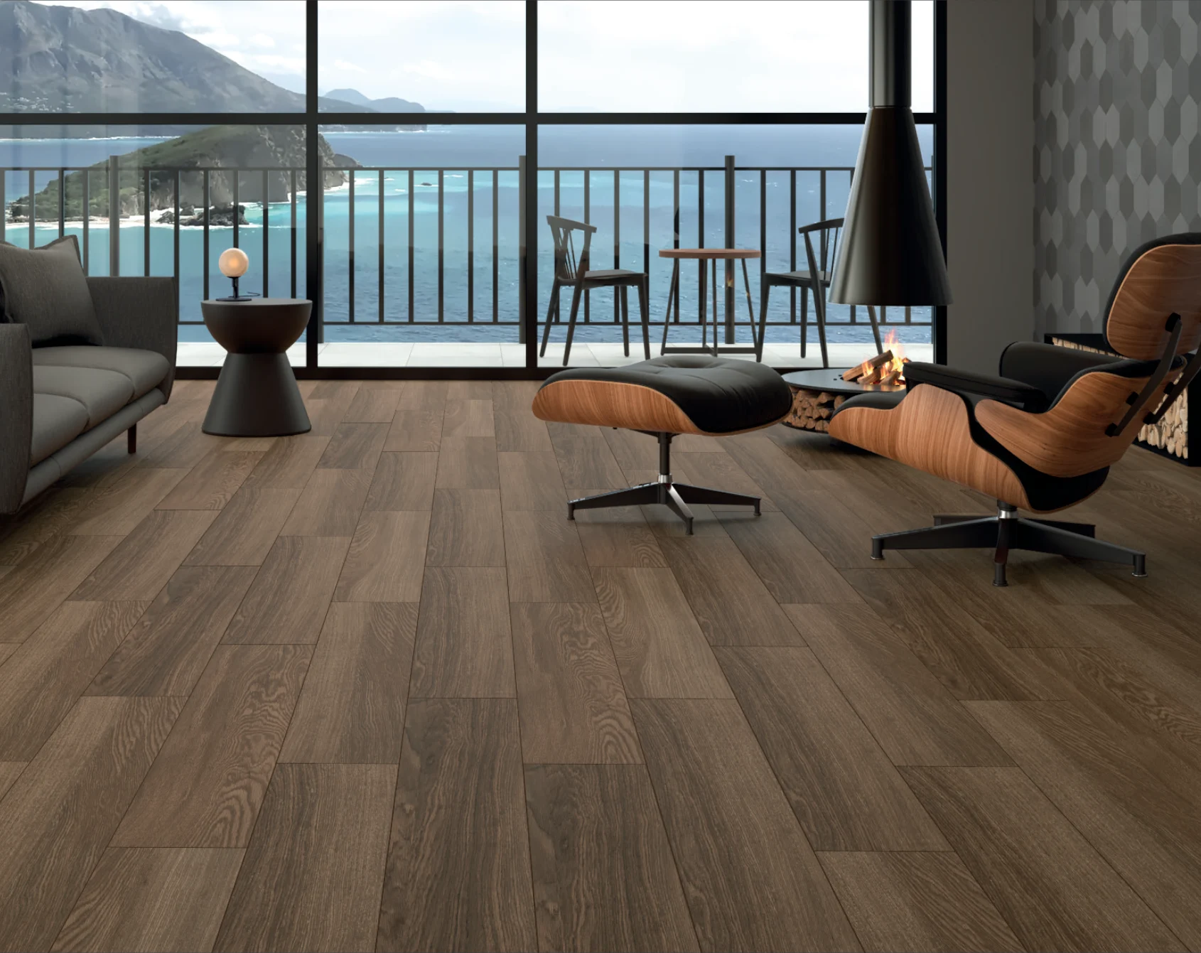 Wood Brown installed application